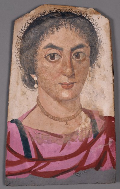 Mummy Portrait of a Woman by Unbekannt Unbekannt